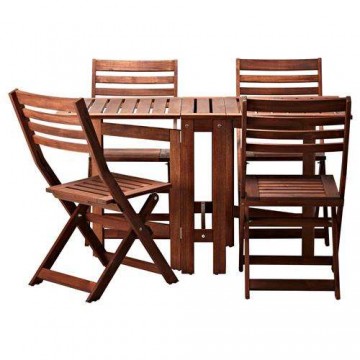  APPLARO Τραπέζι και 4 καρέκλες 